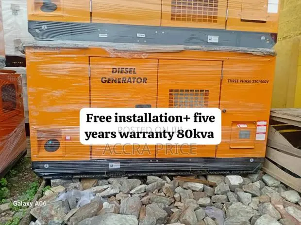 Easy Mobile 80kva Perkins Diesel Silent 80kva Uk Generator · Photo 1