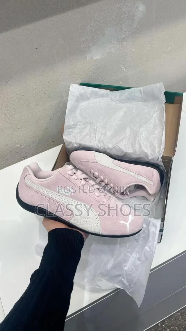 Puma Speedcat Pink White for Ladies · Photo 1