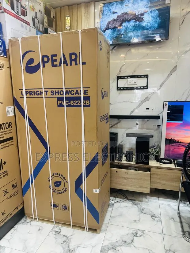 Upright Showcase Pearl PVC-622-2b Double Door Fridge · Photo 1