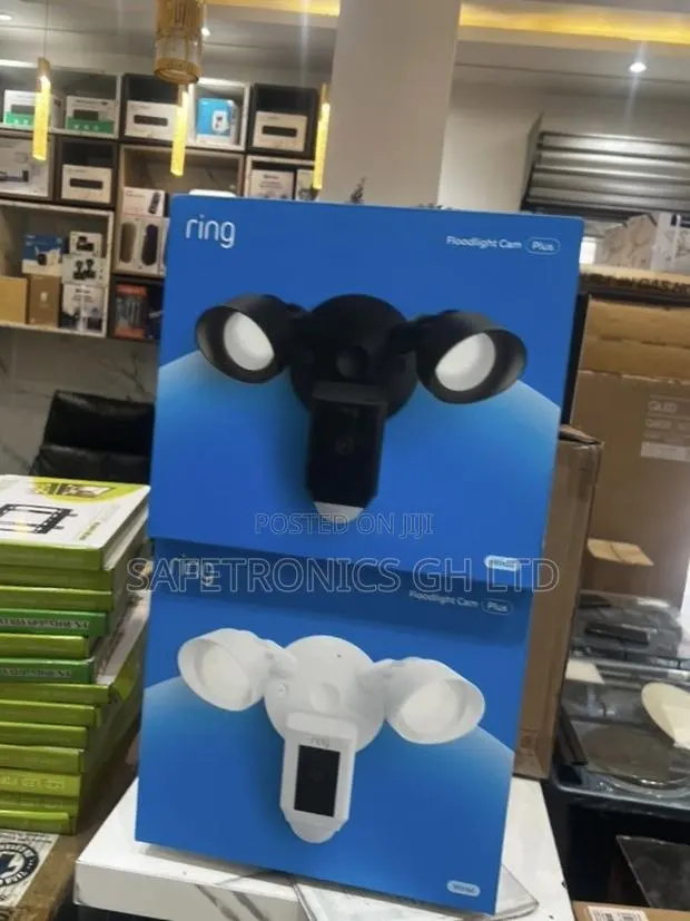 Available (Black) Ring Floodlight Cam Plus · Photo 1
