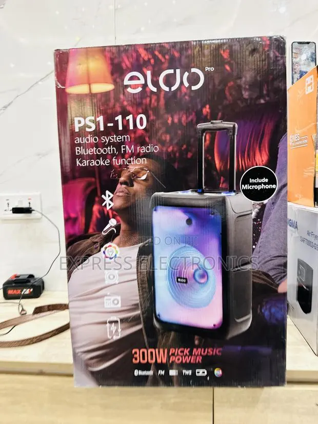 Special Offers Eldo Ps1-110 Single 12" With Mic —Speaker. · Photo 1