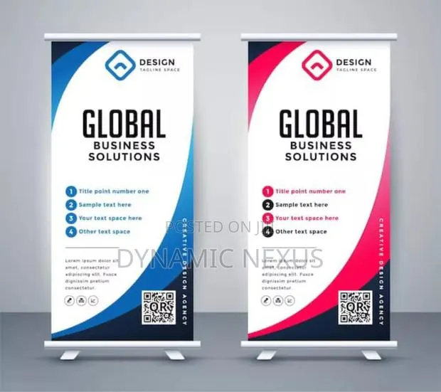 Pull Up, Roll Up and Outdoor Banners · Photo 1