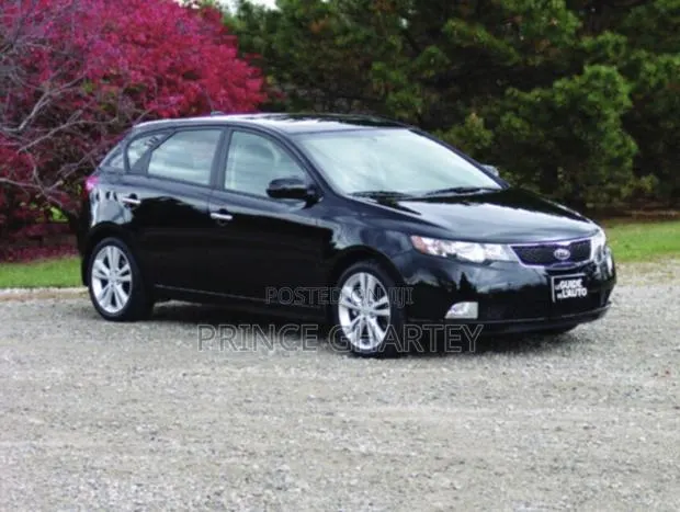 Kia Forte EX Hatchback 2012 Black · Photo 1