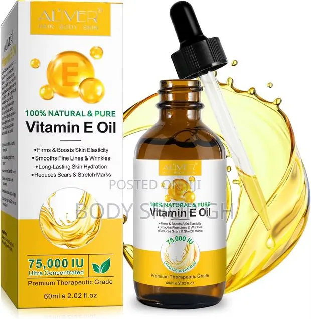 Vitamin E Oil for Skin and Face | 100% Pure | Moisturizing Skin Care · Photo 1