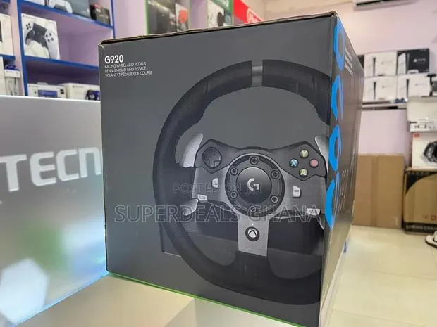 Logitech Gaming G920 Driving Force Racing Wheel · Photo 1