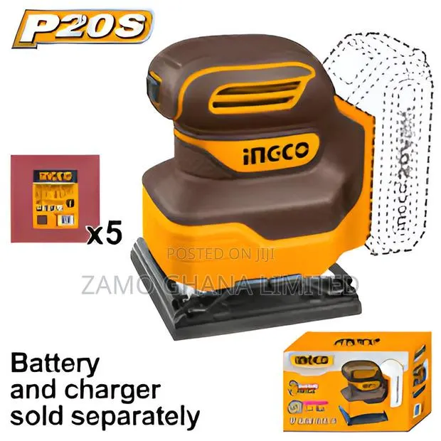 Cordless Sheet Sander 20v - Cshsli2014 · Photo 1