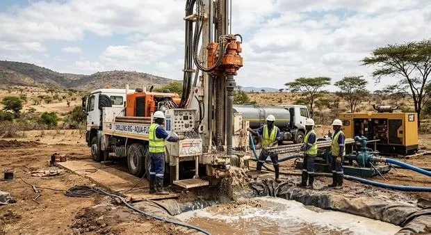 Community Borehole Drilling in New Tafo / Krofrom · Photo 1