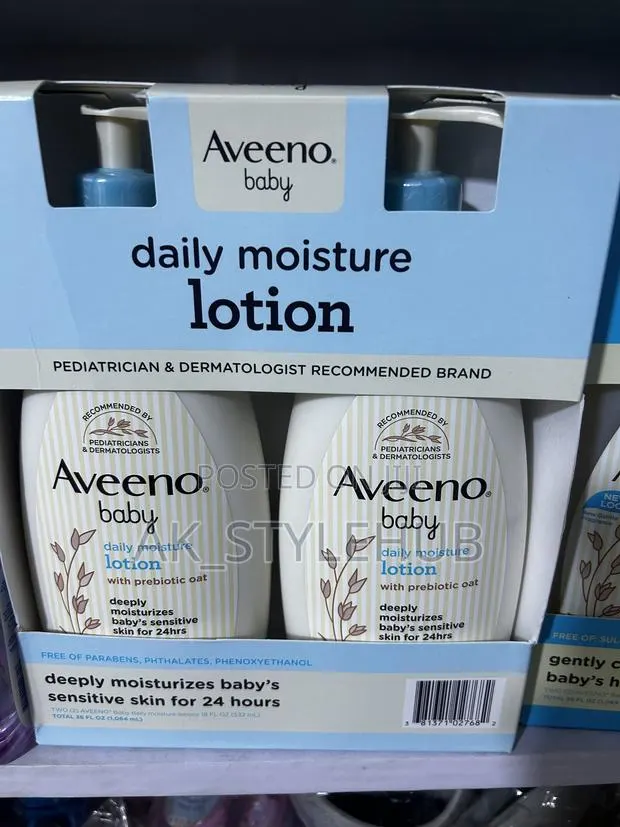 Aveeno Baby Lotion 523ml Twin Pack · Photo 1