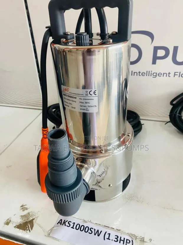 New in Box 1.3hp Leo Submersible Pump · Photo 1