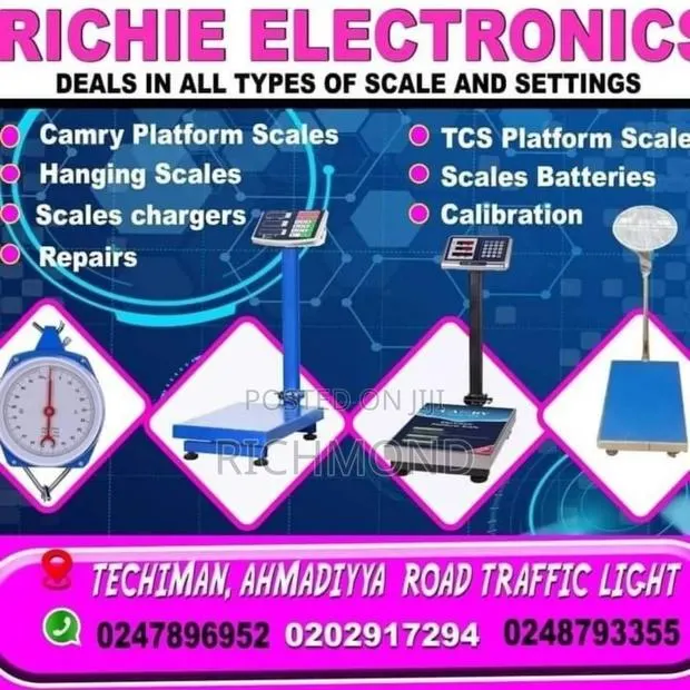 Repairs and Settings of Electronics and Manual Scales · Photo 1