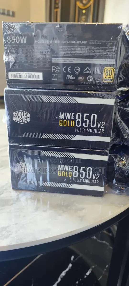 Cooler Master Mwe 850watts V2 Gold Plus Fully Modular Psu · Photo 1