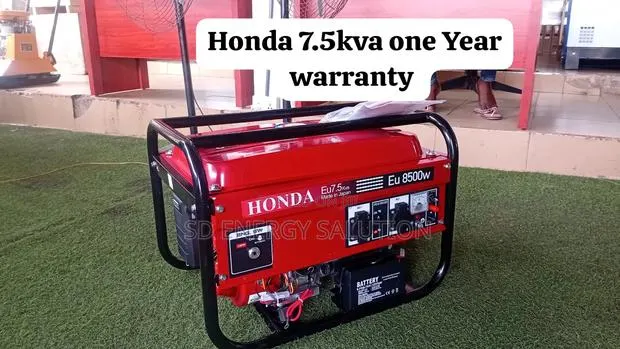 Honda 7.5kva Petrol Generator – Low Fuel Consumption · Photo 1