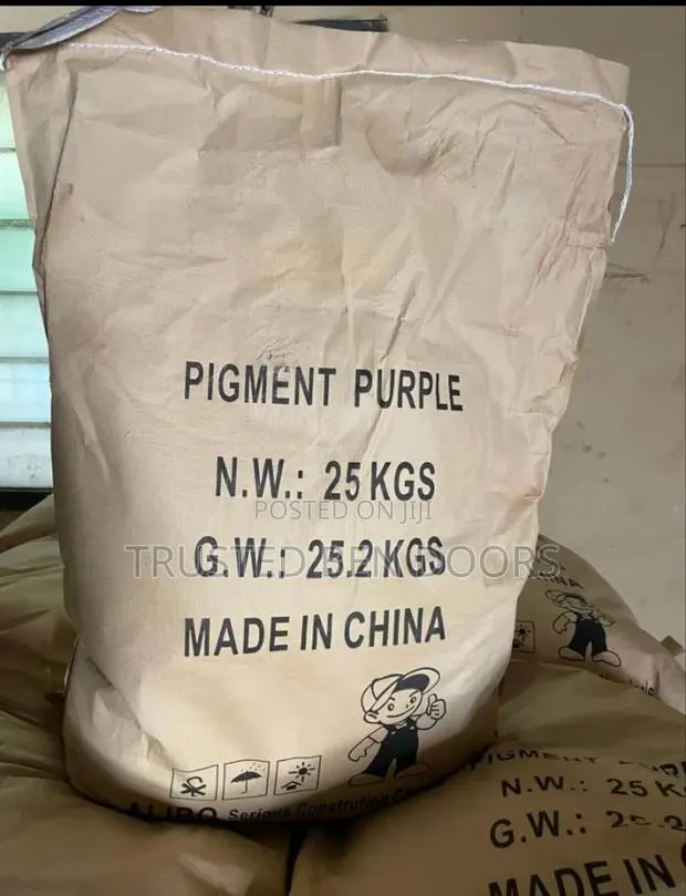 Purple Iron Oxide Color Pigment for Painting Works · Photo 1
