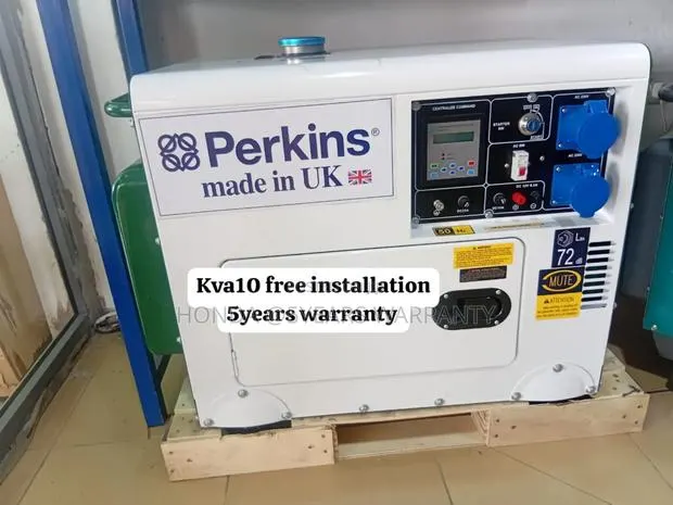 Crown Amp Perkins 10kva 13000watts Diesel Generator 10kva · Photo 1