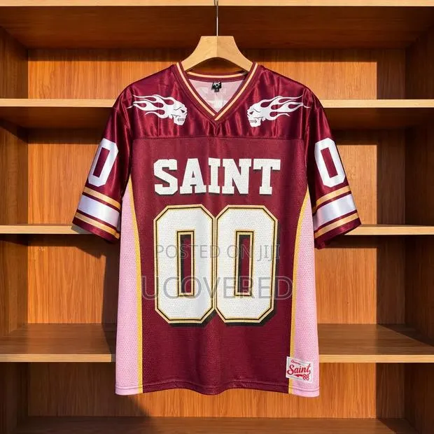 Saint Culture Retro-Style Oversize Jerseys · Photo 1