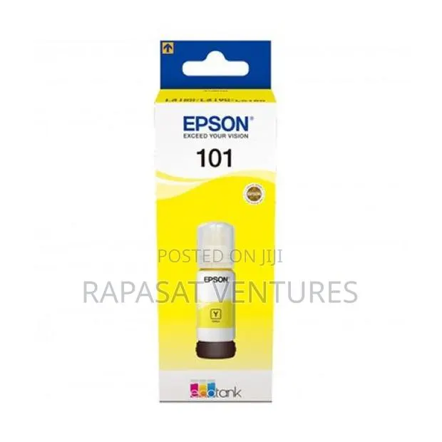 Epson 101 Yellow Ink Bottle · Photo 1