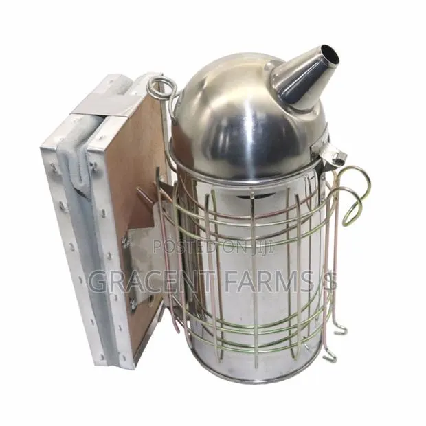 Stainless Steel Coated Dome-Shaped Bee Smoker · Photo 1