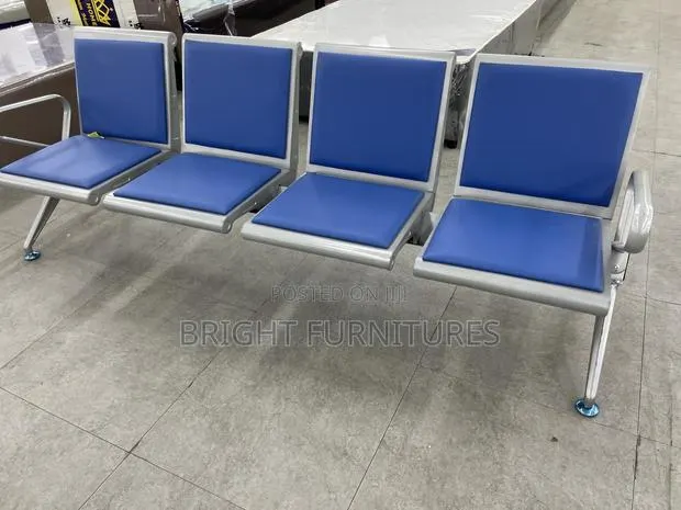 Quality Imported Metallic (4in1) Waiting Chair · Photo 1