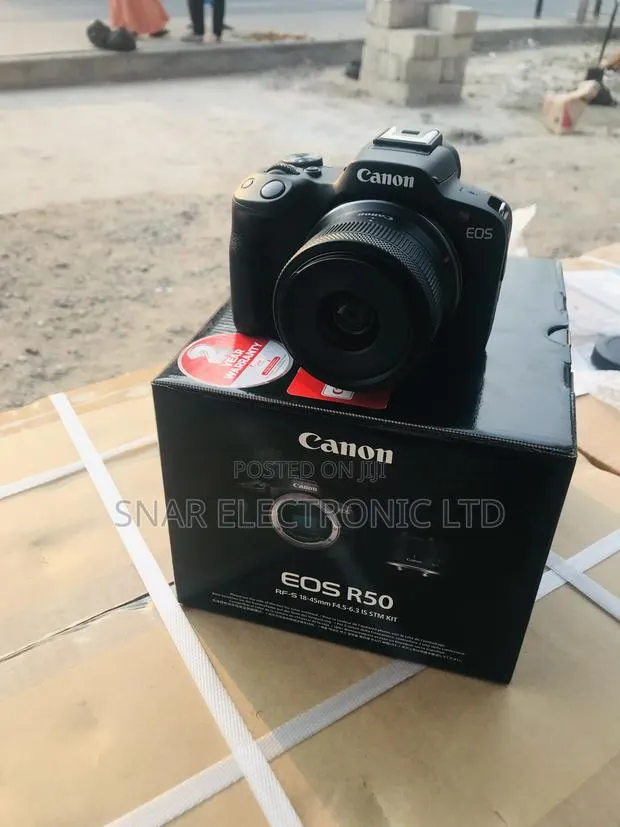 Stronger Canon EOS R50 Mirrorless Camera Rf-S18-45mm · Photo 1