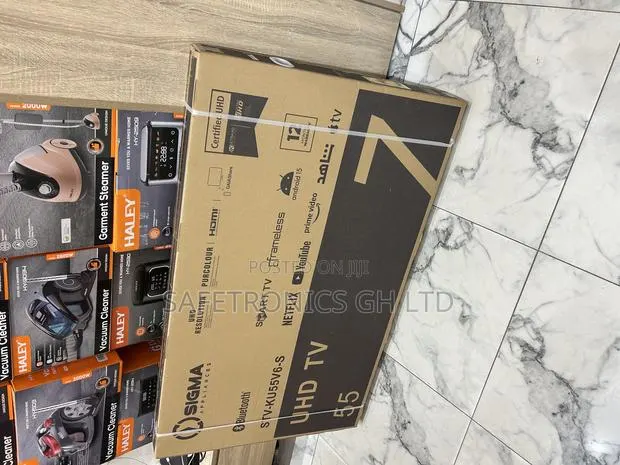 Unique Best 55 Inch Smart Uhd Led (Sig-Ku55v6-S) Sigma Ultra Tv · Photo 1