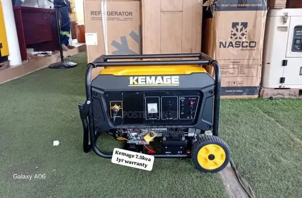 Kemage 7.5KVA 8500W Generator – Perfect Backup for Home, Shop 7.5kva · Photo 1