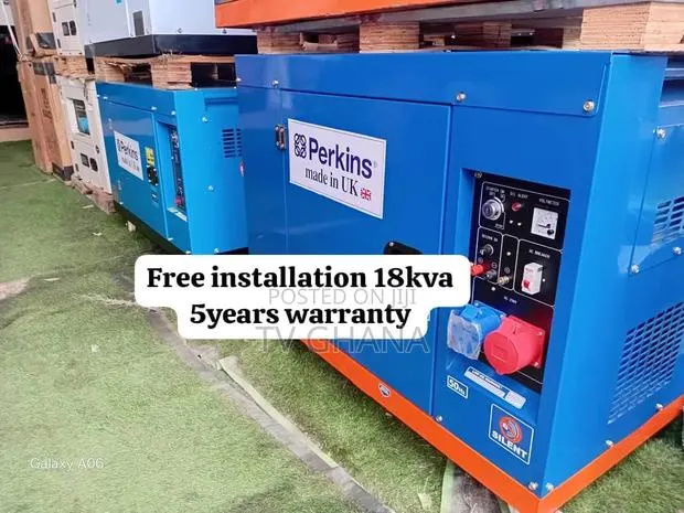 Clean Perkins 18kVA Diesel Generator – Industrial Grade18kva · Photo 1