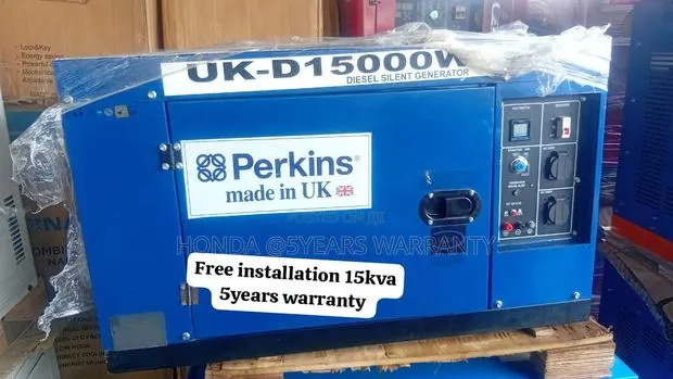 Free Installation Available – 15kva Perkins Diesel Generator 18kva · Photo 1