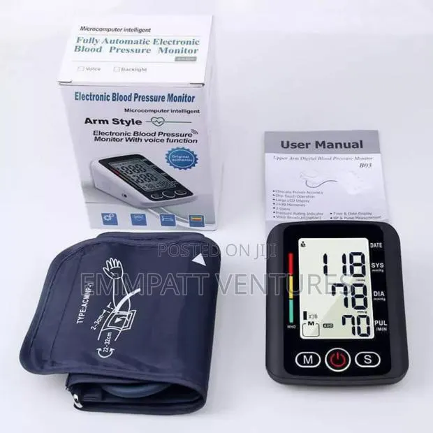 Electronic Blood Pressure Monitor · Photo 1