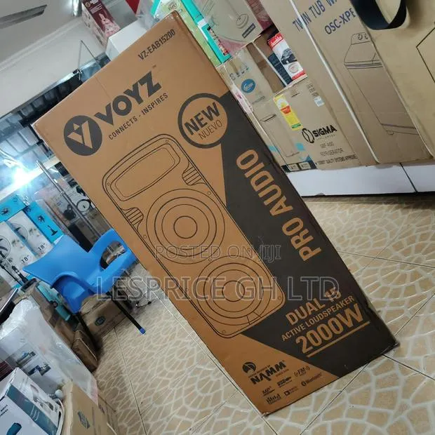 Monster Performance 2000W Voyz Bluetooth Speakers · Photo 1