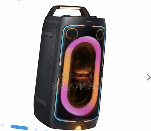 Long Lasting Samsung Sound Tower MX-S40F Portable Party Speaker,Black · Photo 1