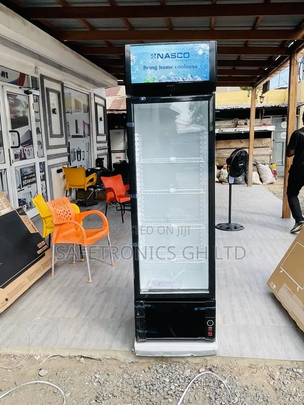 Display Nas400fl-1dr Singledoor Glass Electric Fridge · Photo 1