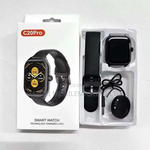 C20 Pro Smart Watch 1.73” Bluetooth for Android iPhone · Photo 1