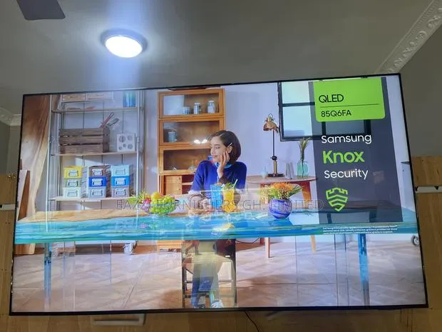 QN85Q6FA Samsung 85 Inche QLED HIGH VIBRANT COLOURS Uhd Smart Uk TV · Photo 1