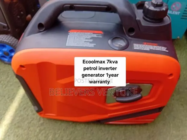 Ecoolmax 7kVA Generator – Powerful Inverter Performance · Photo 1