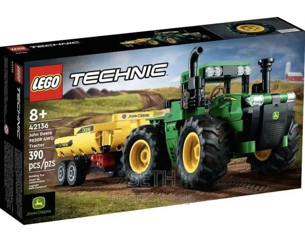 LEGO 42136 Technic Tractor John Deere 9620R 4WD Toy Tractor · Photo 1