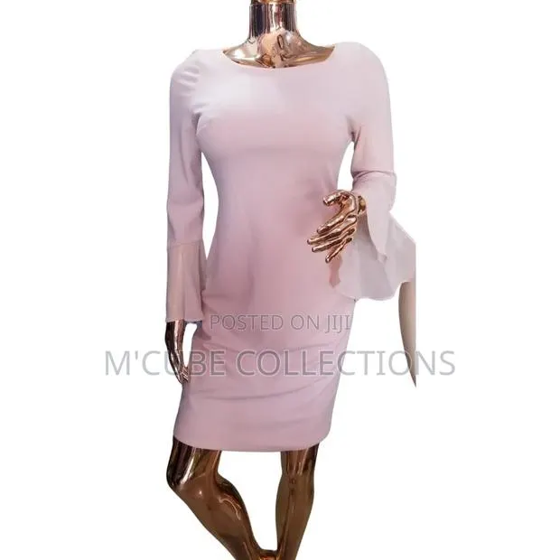 Blush Bell Bodycon Dress · Photo 1