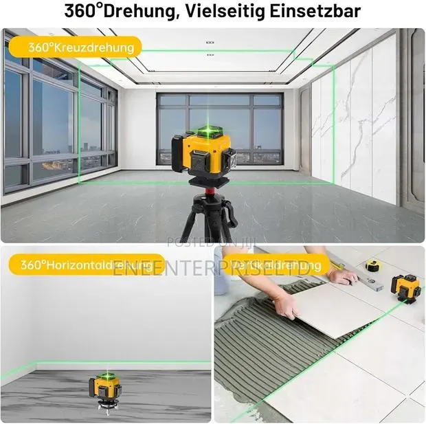 16 Line High Precision Spirit Laser Level Set · Photo 3