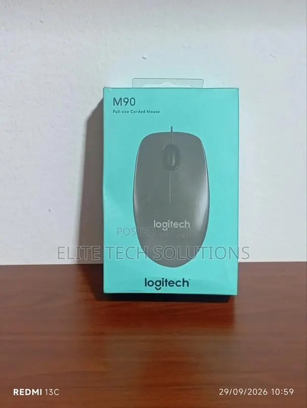Logitech M90 USB Wired Mouse · Photo 1