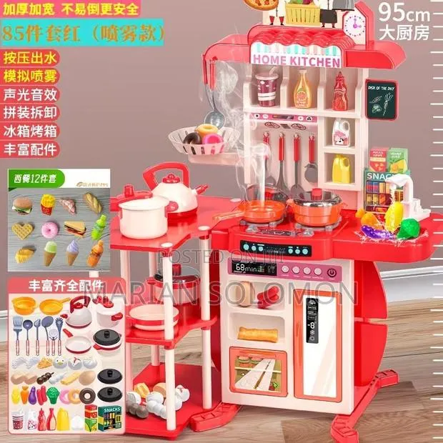 The Deluxe Pretend-Play Kitchen Set (Imaginative Play) · Photo 1