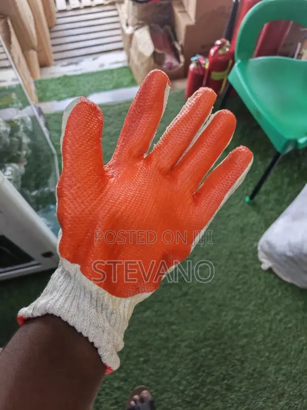 Orange Palm Gloves · Photo 1