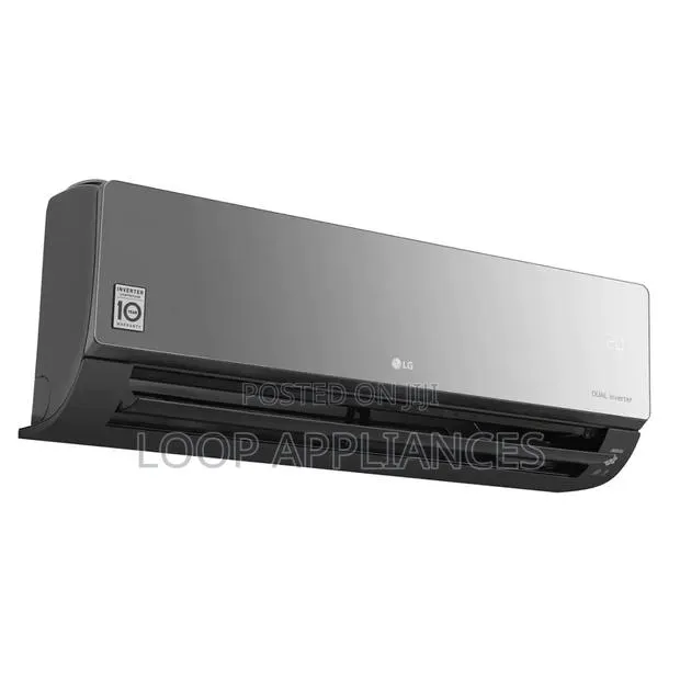 New 1.5HP LG Artcool Inverter S4-Q12jartb Air Conditioner - Black · Photo 1