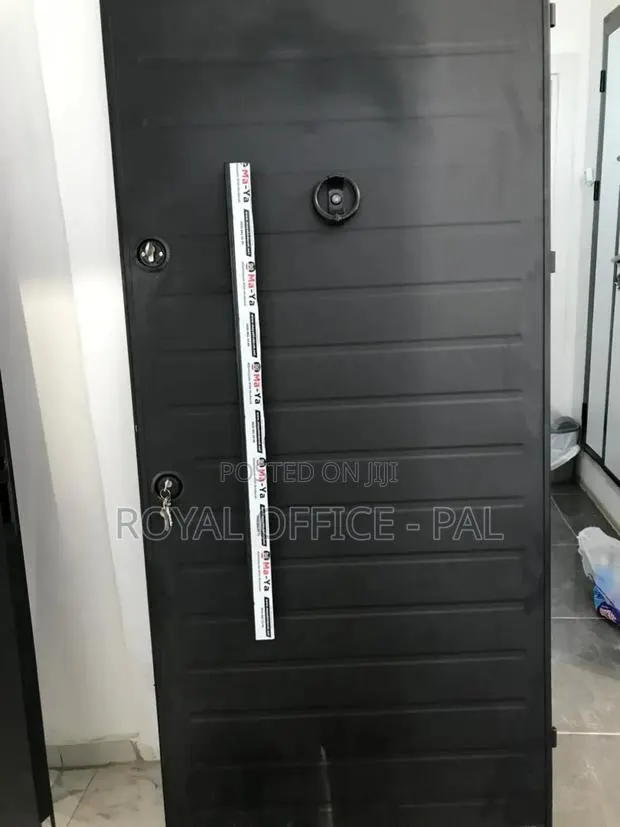 Black Stainless Steel Turkish Security Door · Photo 1