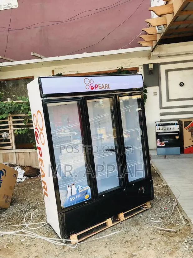 Elegant Designed Pearl PVC-150 Three Door Electric Fridge. · Photo 1