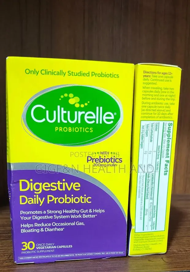 Digestive Daily Probiotic Prebiotic, 30 Veg Caps - 10 Billion Cfu · Photo 1