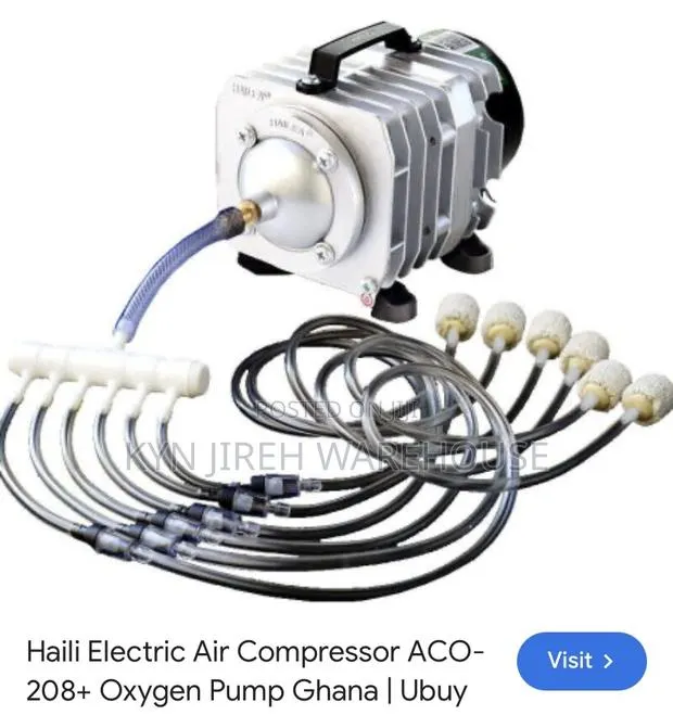 6 Outlet Air Pump 35 Watts 65l/M · Photo 1