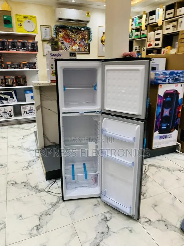 Call and Order for Pearl Dark Grey Double Door Fridge Pf-262tix · Photo 1