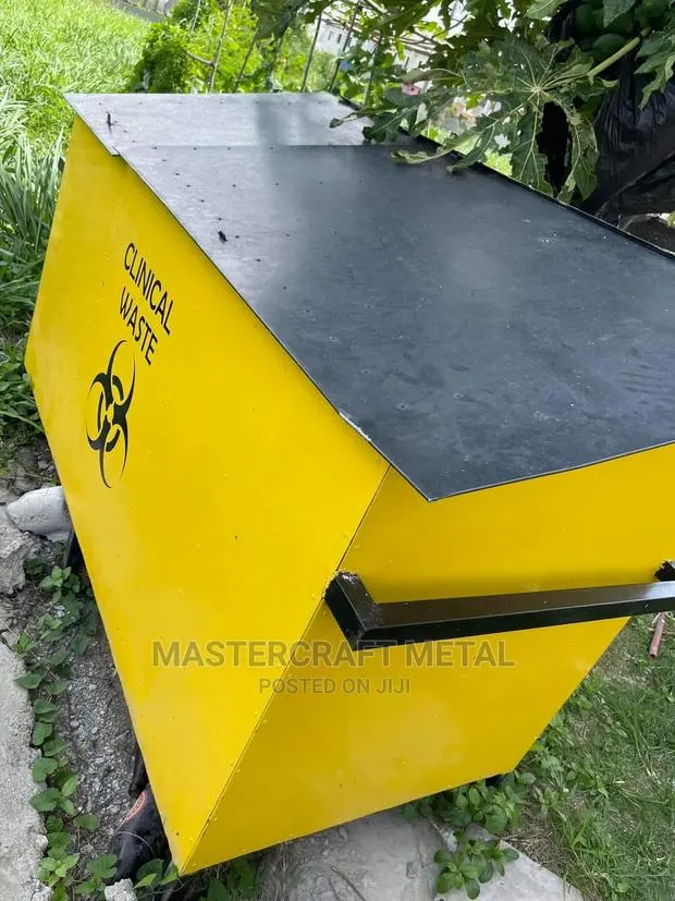 Metal Outdoor Bin/Wastes Bin Large Size · Photo 1