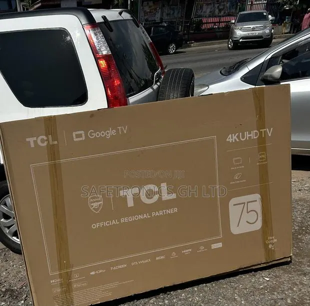 Ultra Sealed TCL Uhd Android Frameless Led P755 75 Inch Tv · Photo 2