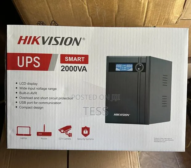 Hikvision Ups 2000va (2kva) LCD Display Built-in Avr · Photo 1