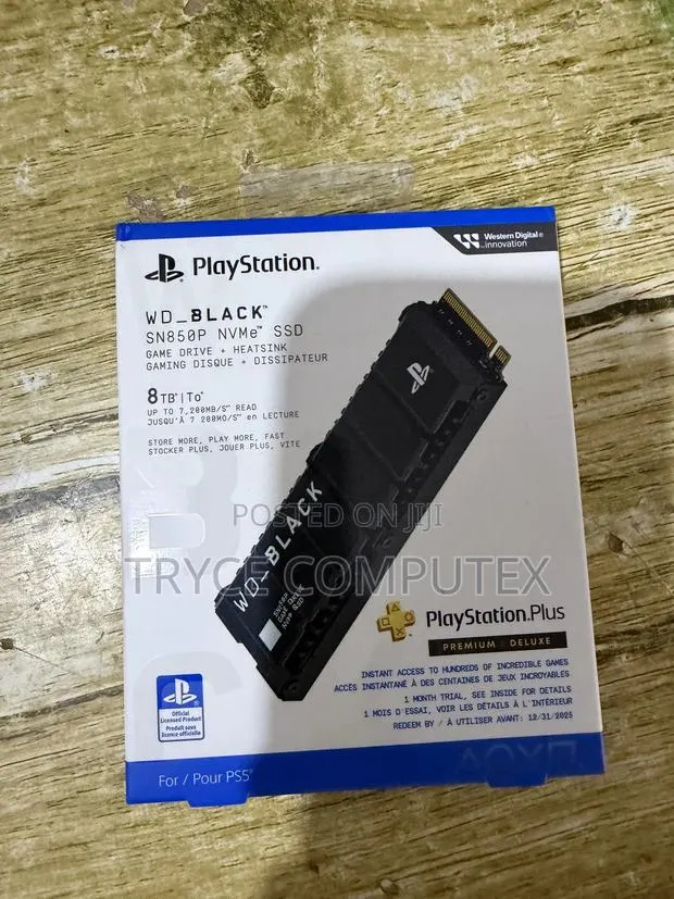 8tb Nvme M.2 SSD Wd Black for Ps5 · Photo 1
